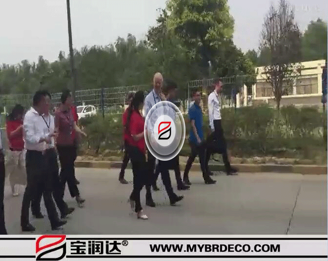 德國前國防部長魯?shù)婪?沙爾平及市長一行參觀考察寶潤達_高清